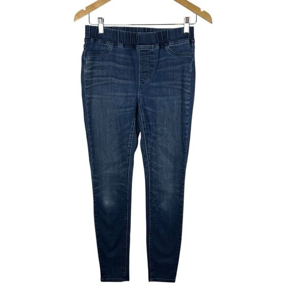 Eileen Fisher Women’s Blue Cotton Blend Pull On Jeans‎ Jegging Size XXS Designer - Picture 1 of 8